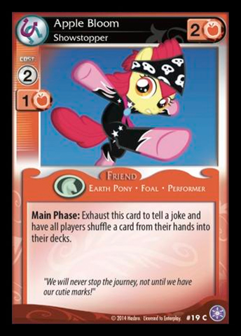 Apple Bloom, Showstopper (FOIL)